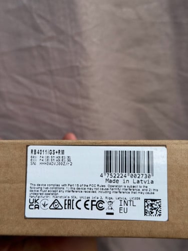 RB4011GS+RM New Box