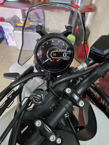 Royal Enfield Himalayan 450 (used 7000km+ first owner, excellent condition) នៅស្អាត ខ្ចី 7000km+