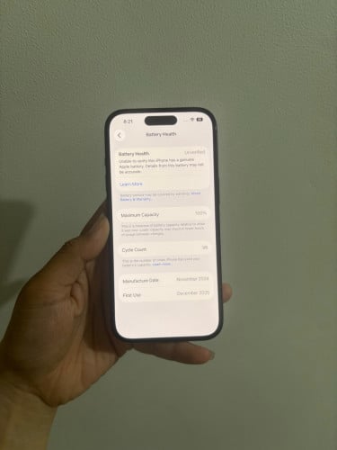 Sell iPhone 15 128g Sim2 Scan 98%