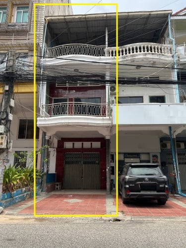 Shophouse for Rent in Toul Kork
