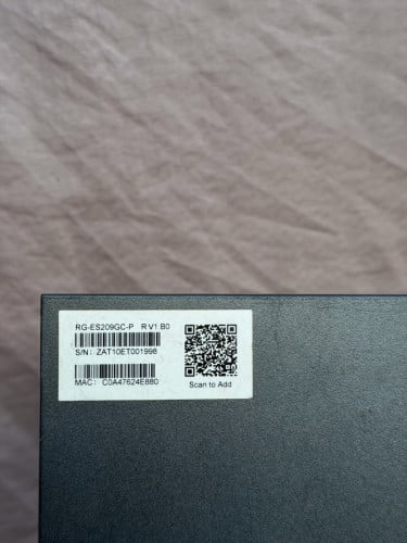 Switch RG-ES209GC-P second hand