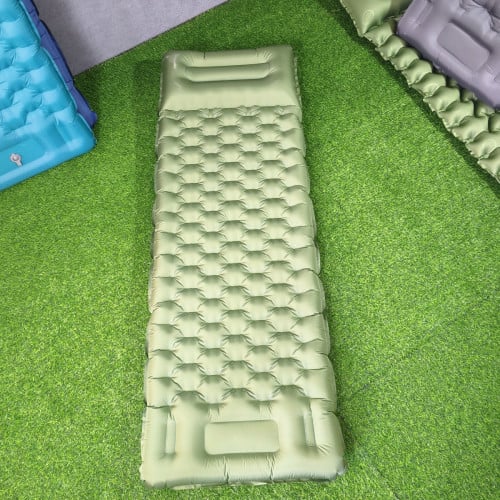 Thickened Single Camping Air Mattress – Moisture-Proof