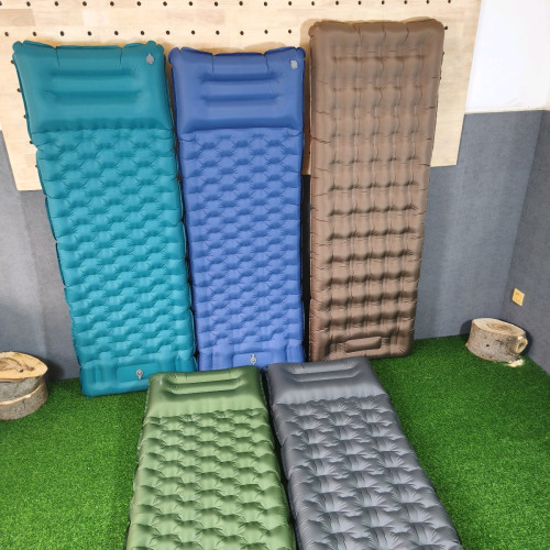 Thickened Single Camping Air Mattress – Moisture-Proof