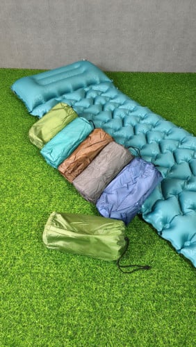 Thickened Single Camping Air Mattress – Moisture-Proof