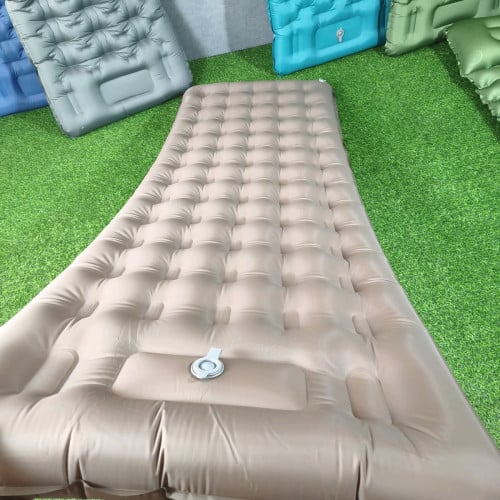 Thickened Single Camping Air Mattress – Moisture-Proof