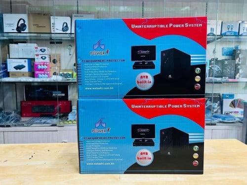 UPS Brand Power T 1250VA  ឥវ៉ានស្ដុកថ្មីបងៗ មានការធានា1ឆ្នាំពេញបងៗ 📩