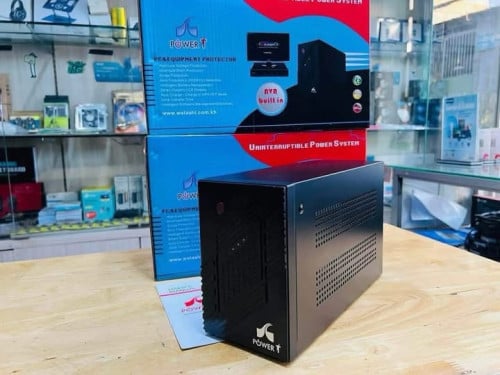 UPS Brand Power T 1250VA  ឥវ៉ានស្ដុកថ្មីបងៗ មានការធានា1ឆ្នាំពេញបងៗ 📩