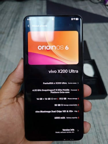 X200 Ultra 512gb តម្លៃក្រោមទីផ្សារ100$
