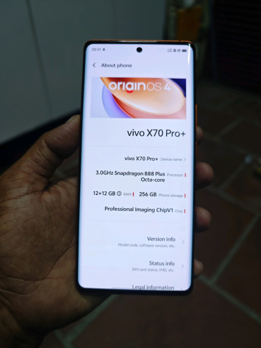 Vivo X70 Pro+ 12g/256g_CH(វៃដូរបាន)👉$160
