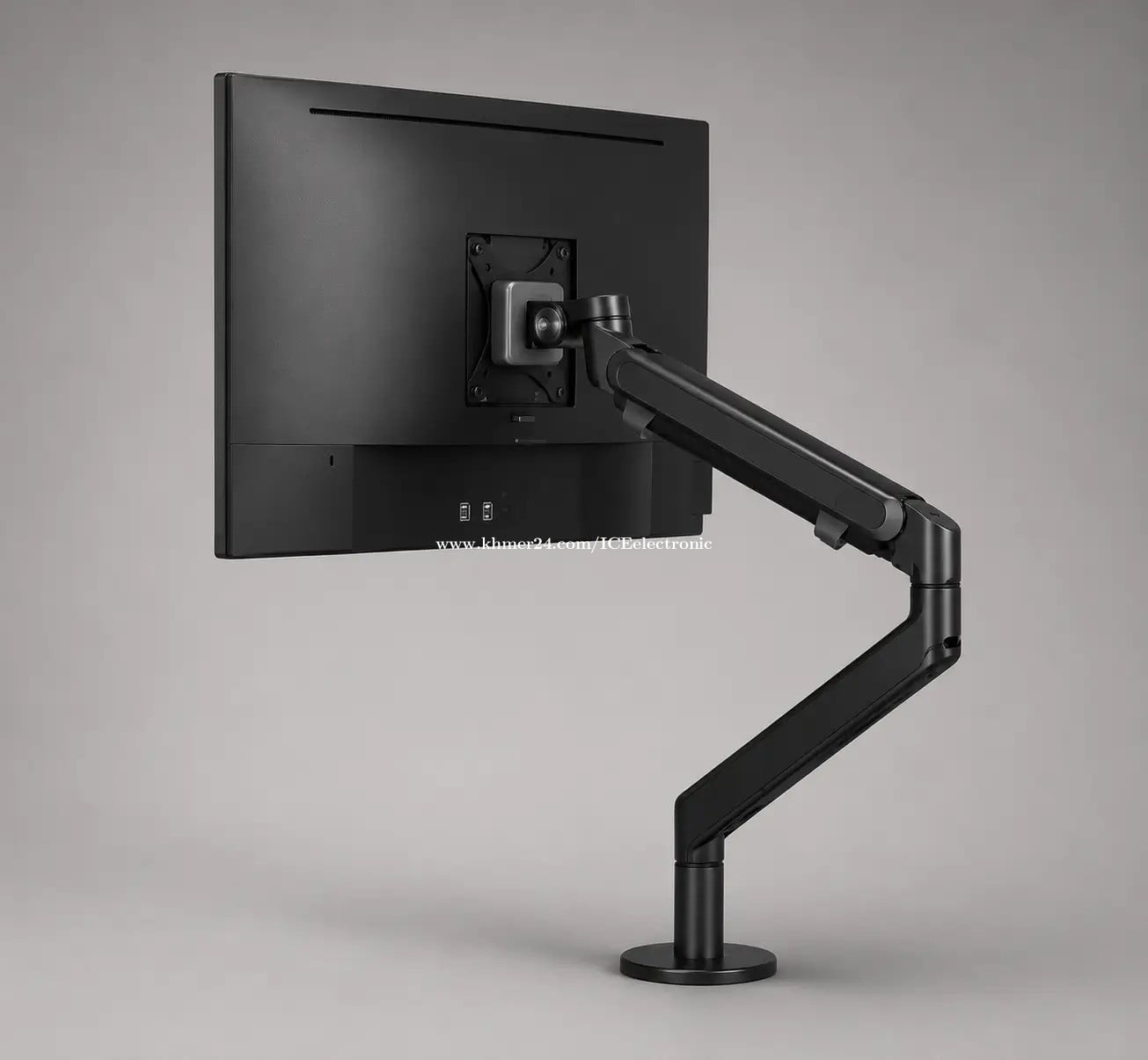 TruVision DS-OZ-1-S Single Monitor Desk Arm (Silver)