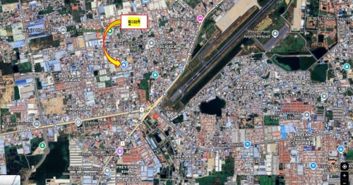 លក់ផ្ទះ ផ្ទាល់ខ្លួន មុខព្រលានពោធិ៍ចិនតុង