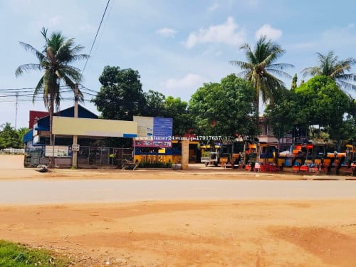 ដី និងអគារលក់ប្រញាប់ (ទីតាំងល្អកណ្តាលក្រុងសៀមរាប នៅលើផ្លូវធំ)