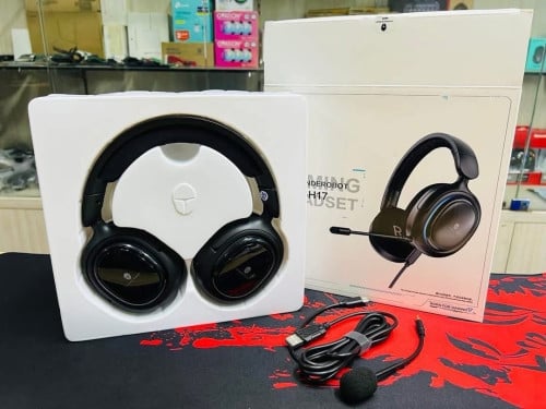 ឥវ៉ានស្ដុកថ្មីបងៗ Headset Gaming H1 l7 Brand Colorful មានការធានា1ខែបងៗ  អីវ៉ាន់មាននៅក្នុងស្តុក