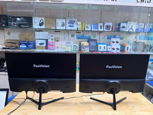 -Monitor Feuvision FSID24BFIY (IPS/120Hz) Have Poart : HDMI VGA ថ្មីប្រអប់ មានធានារយះពេល3ឆ្នាំពេញ✅