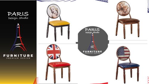 "PARIS DESIGN STUDIO" food dining chair chair style retro classic pleasant cable pouring