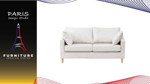 "PARIS DESIGN STUDIO" leather sofa, Japanese-style sofa, soft and comfortable