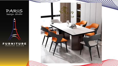 "PARIS DESIGN STUDIO" modern style dining chair curve backrest 200 kg weight