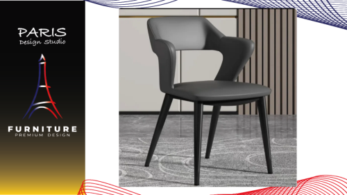 "PARIS DESIGN STUDIO" modern style dining chair curve backrest 200 kg weight