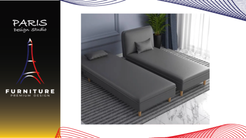 "PARIS DESIGN STUDIO" more long sofa, the sofa can be adjusted to a bed
