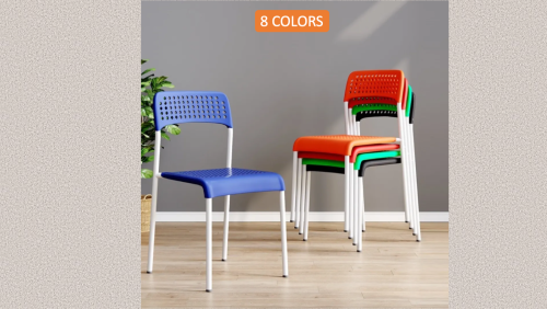 "PARIS DESIGN STUDIO" plastic chair breathable work chair versatile chair
