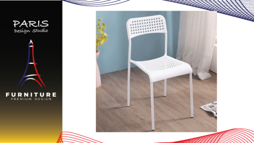 "PARIS DESIGN STUDIO" plastic chair breathable work chair versatile chair