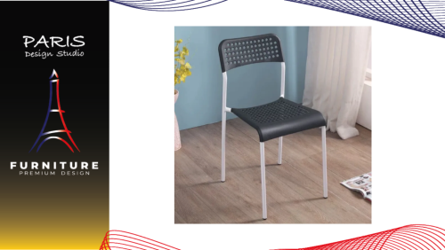 "PARIS DESIGN STUDIO" plastic chair breathable work chair versatile chair