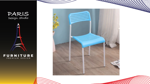 "PARIS DESIGN STUDIO" plastic chair breathable work chair versatile chair
