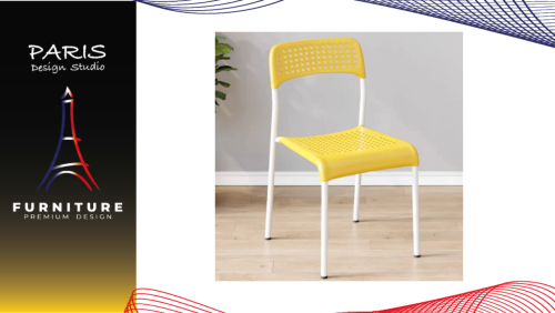 "PARIS DESIGN STUDIO" plastic chair breathable work chair versatile chair