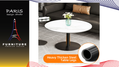 "PARIS DESIGN STUDIO" Sofa Table, Modern Simple Sofa Table, Set of 2 Nesting Coffee Table