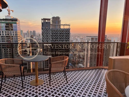 2 Bedroom Condo for Sale | High Floor | Great View | Phnom PenhModern and fully furnished