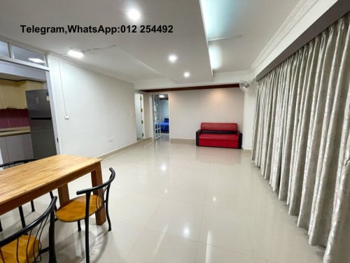 2 Beds 1 Bath Fully Furnished Apartment for Rent