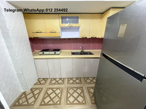 2 Beds 1 Bath Fully Furnished Apartment for Rent