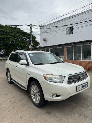 2008 Highlander Hybrid Full Option CA ម្ចាស់ដើម ឡានកាលី