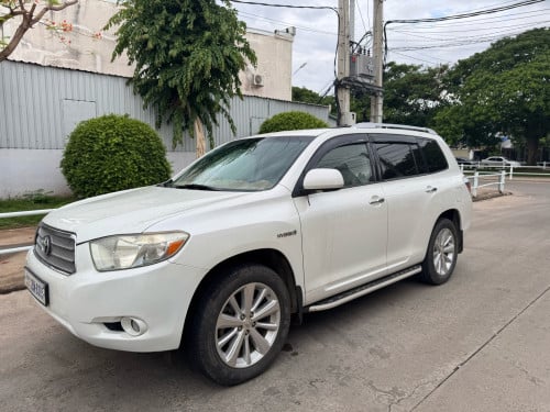 2008 Highlander Hybrid Full Option CA ម្ចាស់ដើម ឡានកាលី