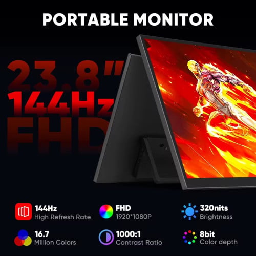 23,8“ Portable Monitor 144hz