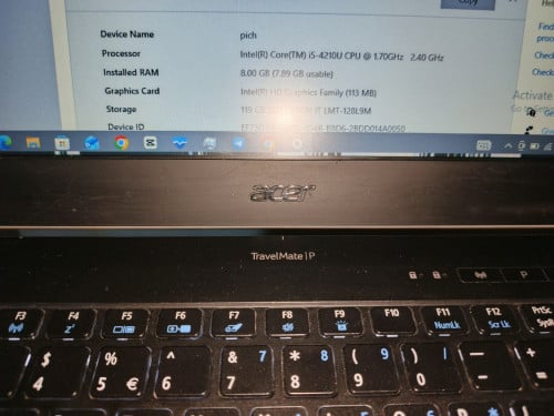 Acer laptop