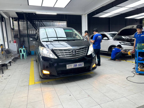 ALPHARD 2009 VIP SEAT LIGHT UPGRADE 4