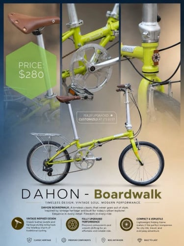 Dahon - Upgraded Folidng Bikes and Mini Velo