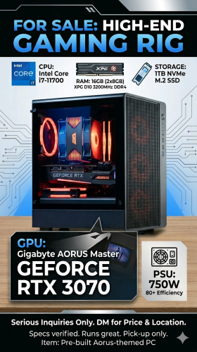Fast Gaming PC