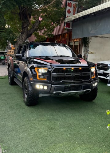 Ford F-150 Raptor 2018 , Full ក្នងកាបូន​ , ស្លាកលេខ​ ម្ចាស់ដេីម​ទី១