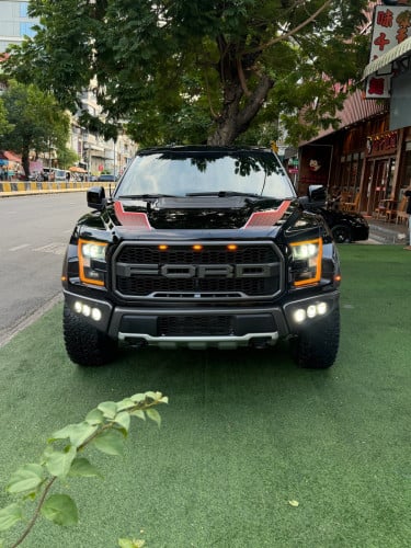 Ford F-150 Raptor 2018 , Full ក្នងកាបូន​ , ស្លាកលេខ​ ម្ចាស់ដេីម​ទី១