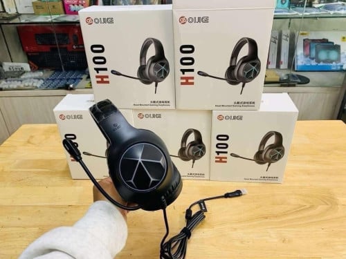 Headset Gaming H100 អីវ៉ាន់មាននៅក្នុងស្តុក បងអាចធ្វើការកម្ម៉ង់បាន📩