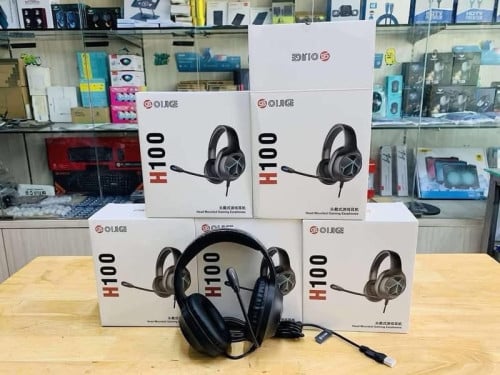 Headset Gaming H100 អីវ៉ាន់មាននៅក្នុងស្តុក បងអាចធ្វើការកម្ម៉ង់បាន📩