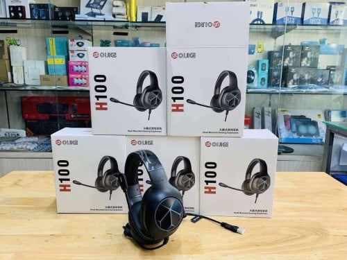 Headset Gaming H100 អីវ៉ាន់មាននៅក្នុងស្តុក បងអាចធ្វើការកម្ម៉ង់បាន📩