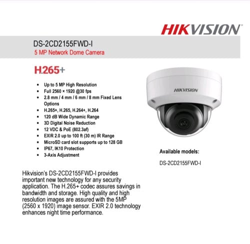 Hikvision 5MP WDR