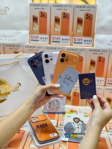 Honor 600 Ram 8GB+8GB 256G ថ្មី ធានា1ឆ្នាំ