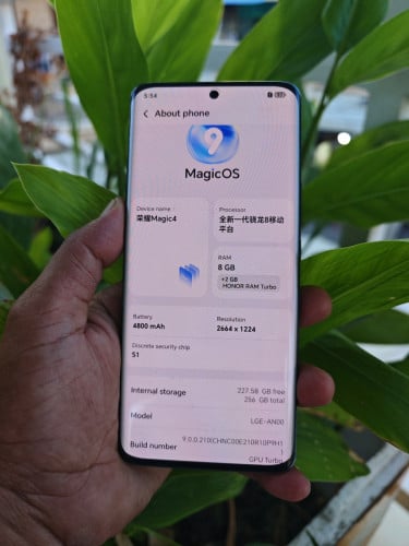Honor Magic4 8g/256g_CH(វៃដូរបាន)👉$145