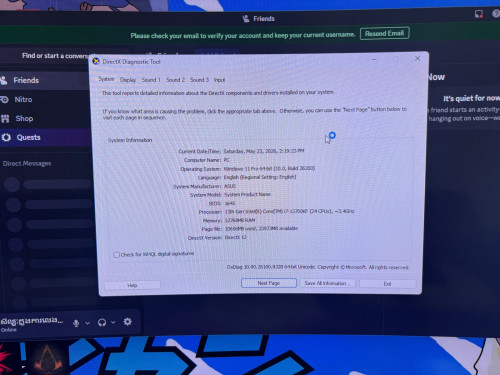 I7 13700KF RTX 3070 Ti