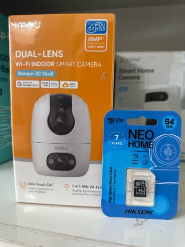 Imou 4K(4MP+4MP) Free Memory 64GB