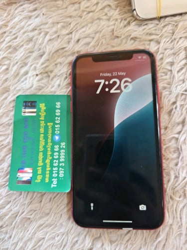 Iphone 11 ស្គែន ដាន អេក្រង់ 64g ប្រើ បាន ធម្មតា លក់ តមៃ្ល 85$ 0156269660973999926